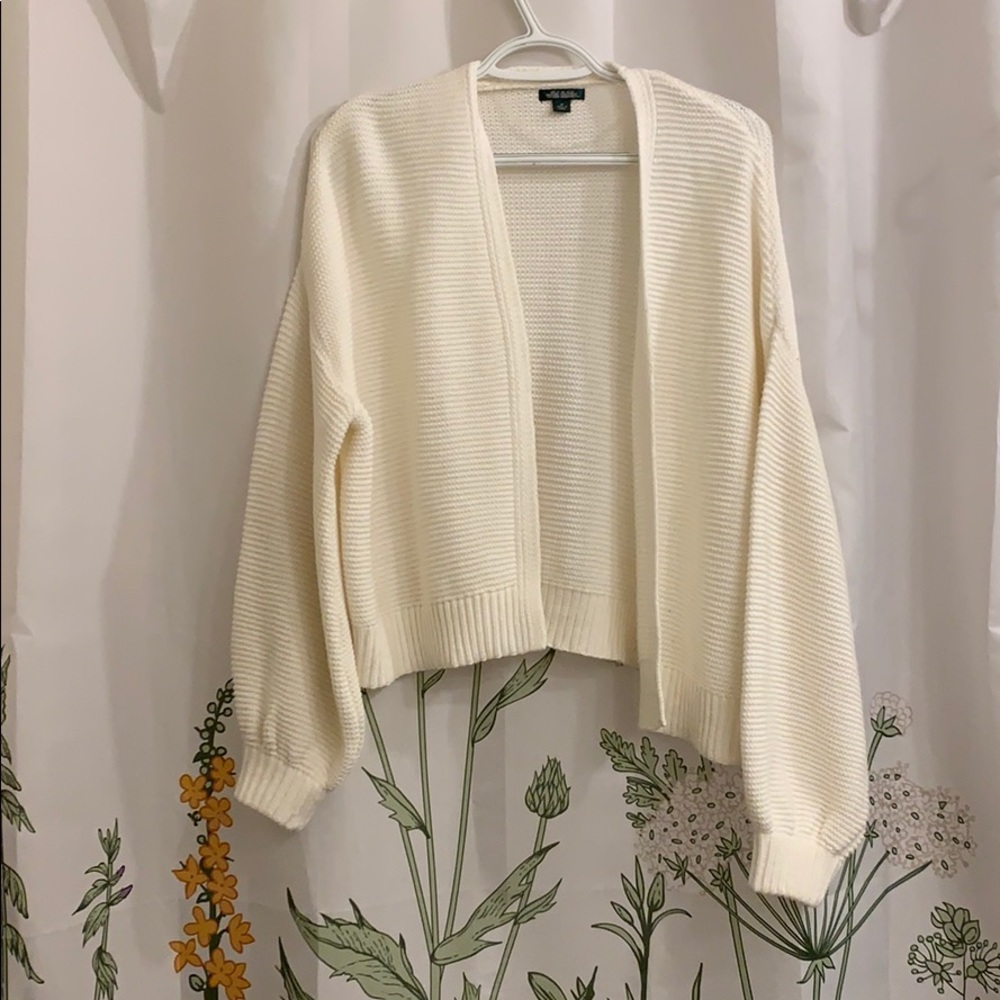 White Cardigan